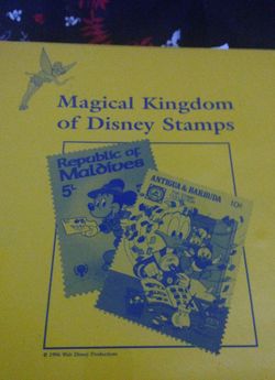 Disney Stamp collection Amazing