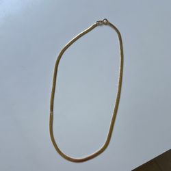18” Gold Plated Necklace 
