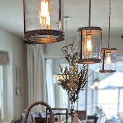 Pendant  Lights $120.00 For All 3 