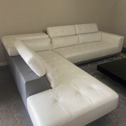 White And Grey Leather Seconal  