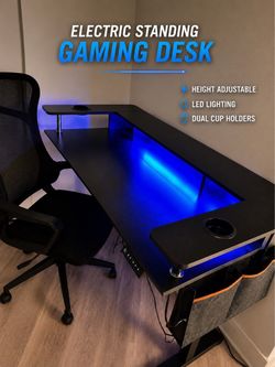 Electric Standing Gaming Desk
