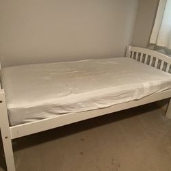 Twin Bed With Mattress