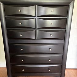 Beautiful Modern Black Dresser