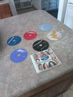 &. Dvds movies and 1 music cd for free
