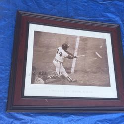 Framed Baseball Photos 