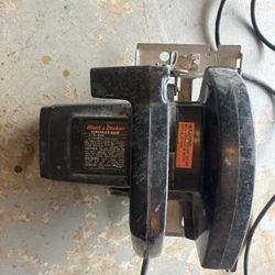 Black And Decker 7 1/4 Inch Circular Saw