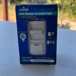 Leviton Slide Dinner Light Switch