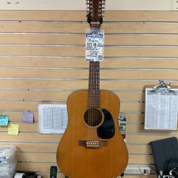 Martin D12-18 1974 12-string Acoustic Guitar With Hard Case