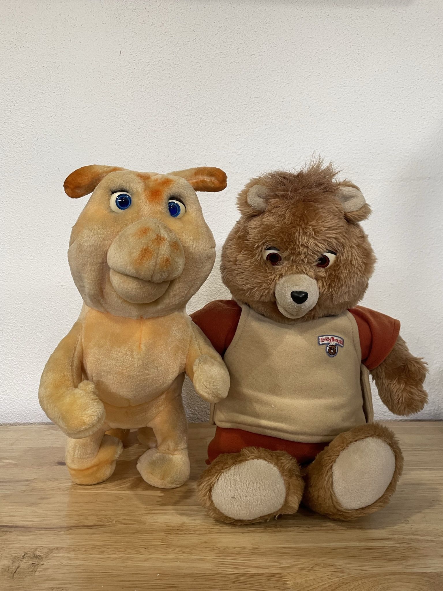 Teddy Ruxpin And Grubby Dolls