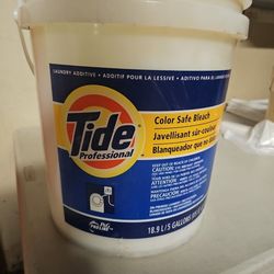 5 Gallon - Tide Pro Line Professional Color Safe Bleach Laundry Additive