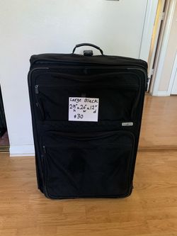 Black Large Suitcase