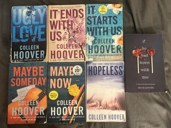 Colleen Hoover book collection 