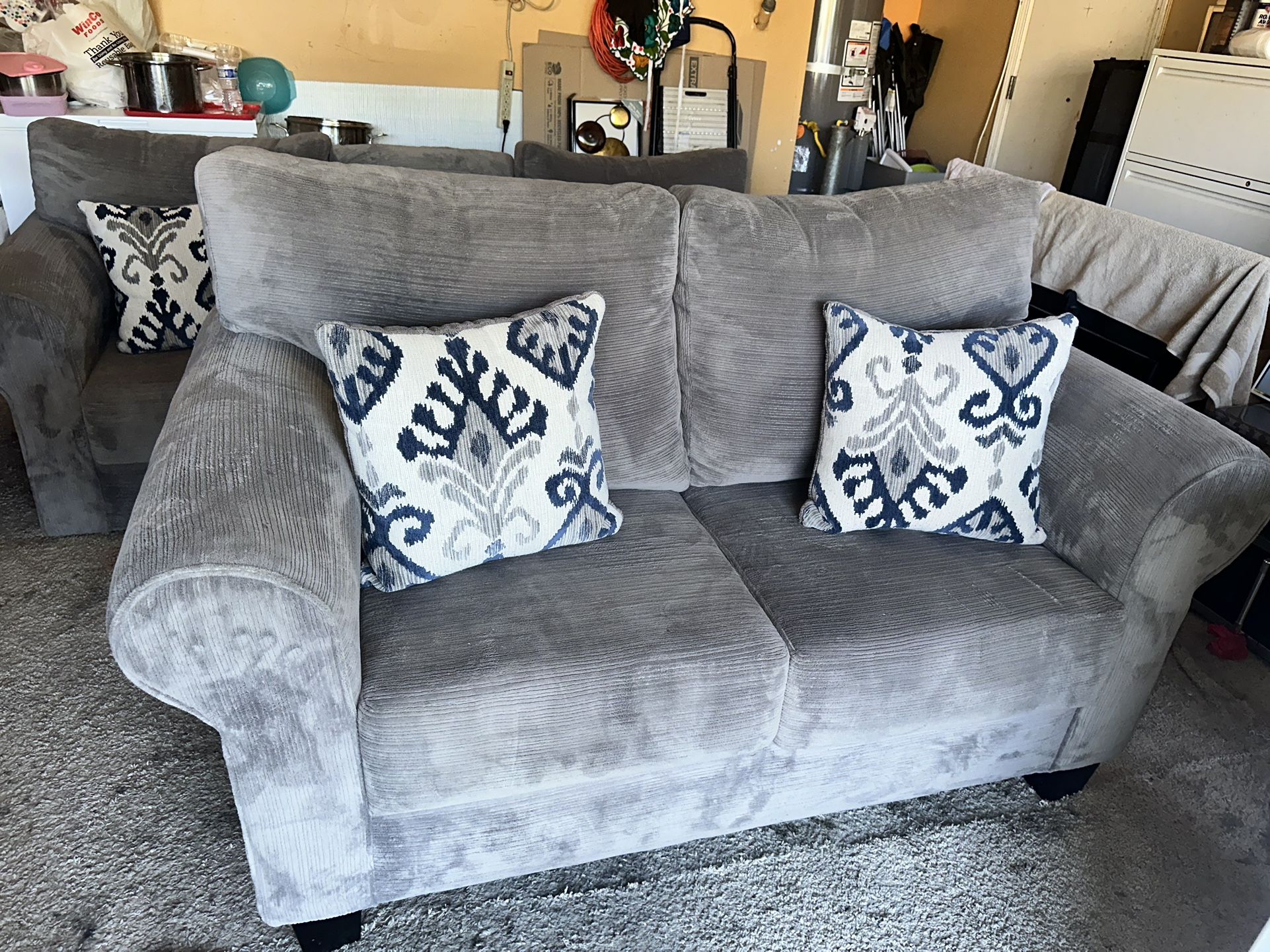 Grey Couches