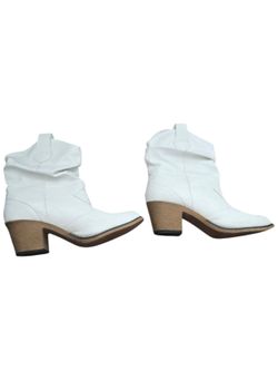 Charles Albert Women's Heel Ankle Cowboy Boots Size 9