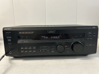 Sony STR-DE545 Tested Works FM Stereo FM AM Receiver No Remote 