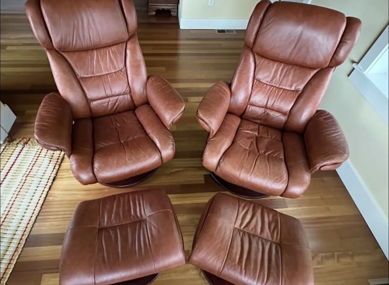 Lane Recliner Chair and Ottoman Set!