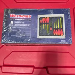 Brand New Westword Nine Piece Insulated Screwdriver Set