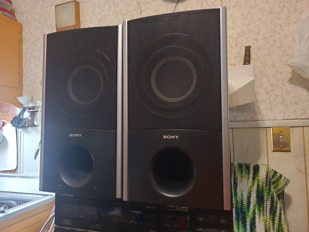 2 Sony Subwoofer Only