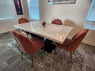 Real Marble Dining Table