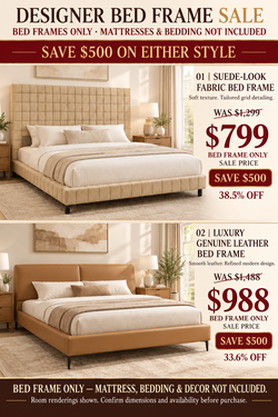 Designer Bed Frame Sale！！！