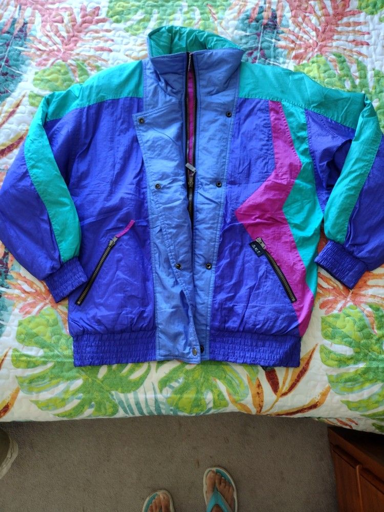 Skiwear Womens Ski Bunny Ski Bomber Jacket Size M