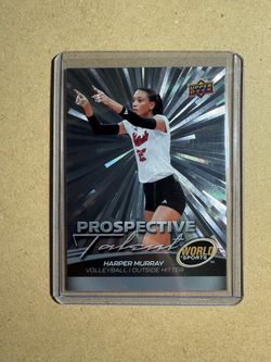 2026 Upper Deck World of Sports Harper Murray Outburst Parallel #320 Nebraska RC