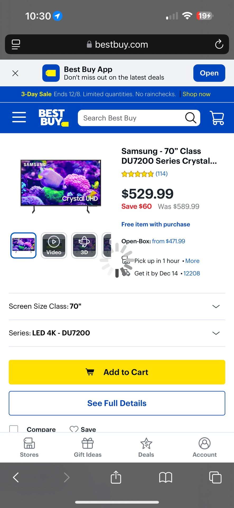 Samsung Series 7 70 Inch