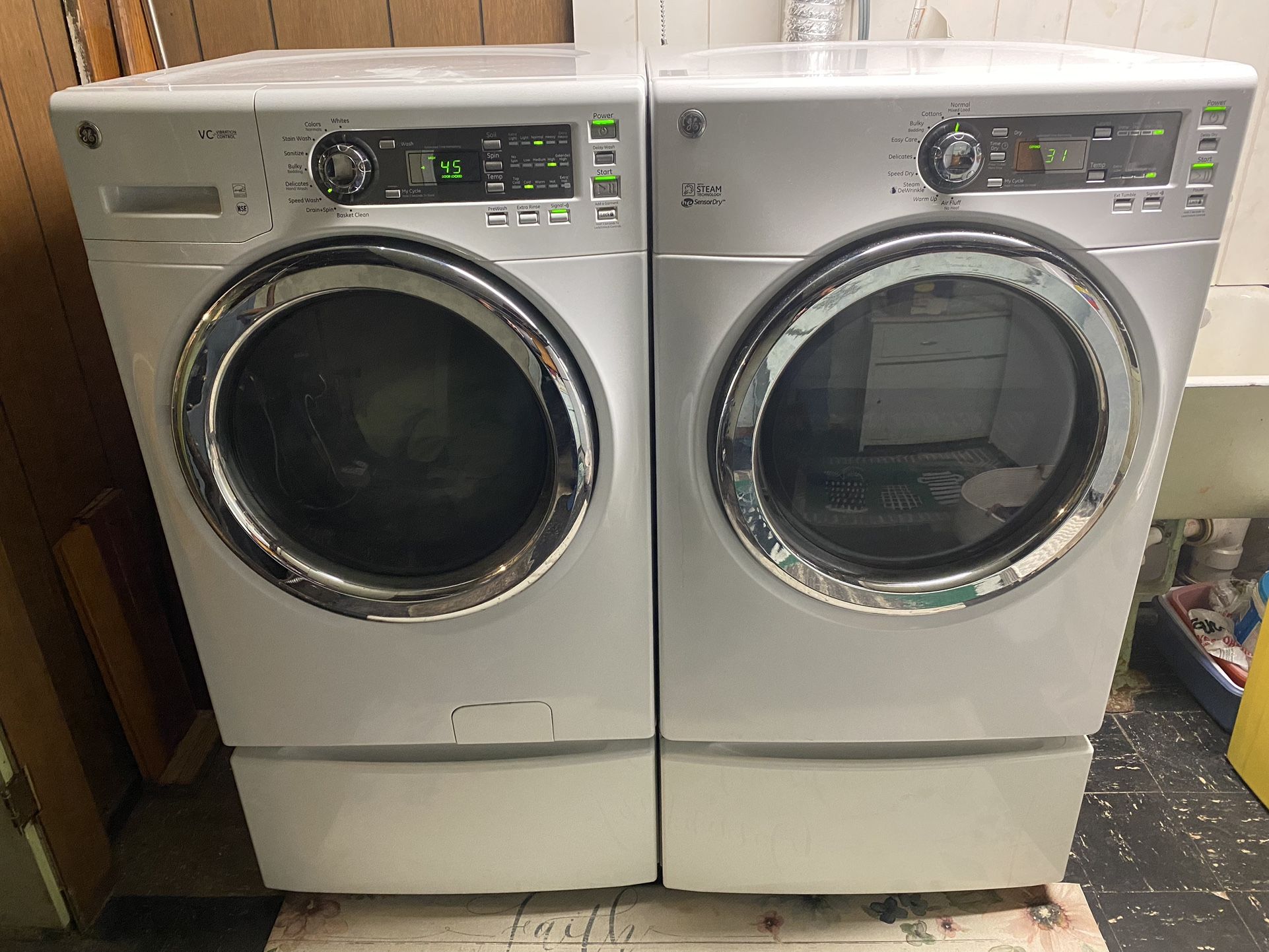 GE Front Load Washer And Dryer