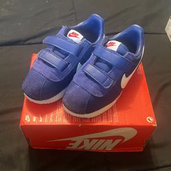 Los Angeles Dodgers Nike Cortez Size 10 Toddler