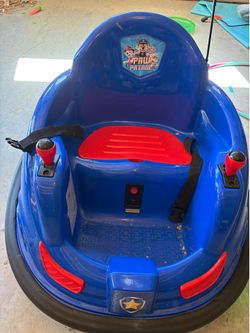 Paw Patrol Bumper car with 6V battery rechargeable