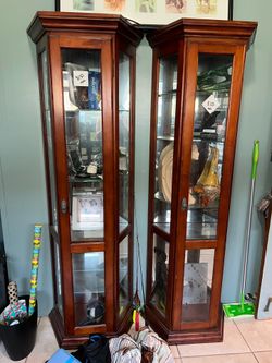 Curio cabinets