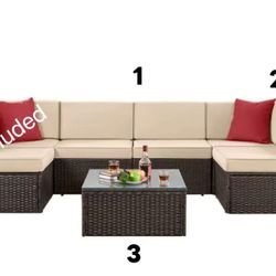 Original Is 7 Piece , Now Only 5 Piece Available. Brand New Great Deal. 