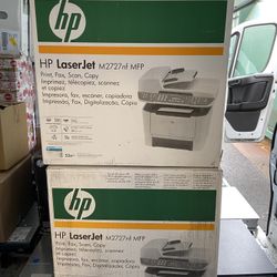 New HP Laserjet M2727nf MFP