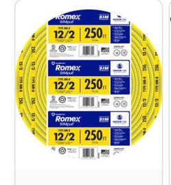 Romex SIMpull 12/2 NM-B Wire 250 ft