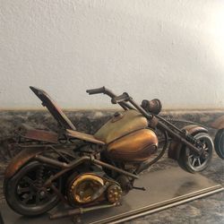 Metal Motorcycle With Music 