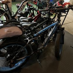 Cryuser XF800 High Performance Fat Tire E-bike comes With Two Batteries