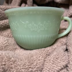 Vintage Oven Fire King Alice Pattern Tea Cup