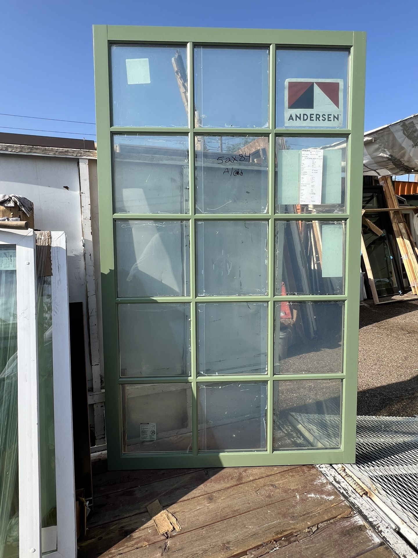 Pivote Glass Door 56x87