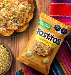 Caja de TostiElote Producto Mexicano