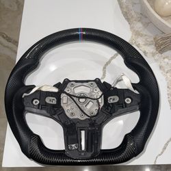 BMW Carbon Fiber Steering Wheel