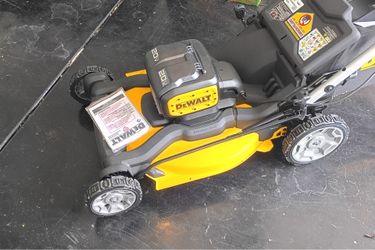 Brand new never used Dewalt lawn mower