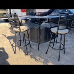 Bar And Chairs 