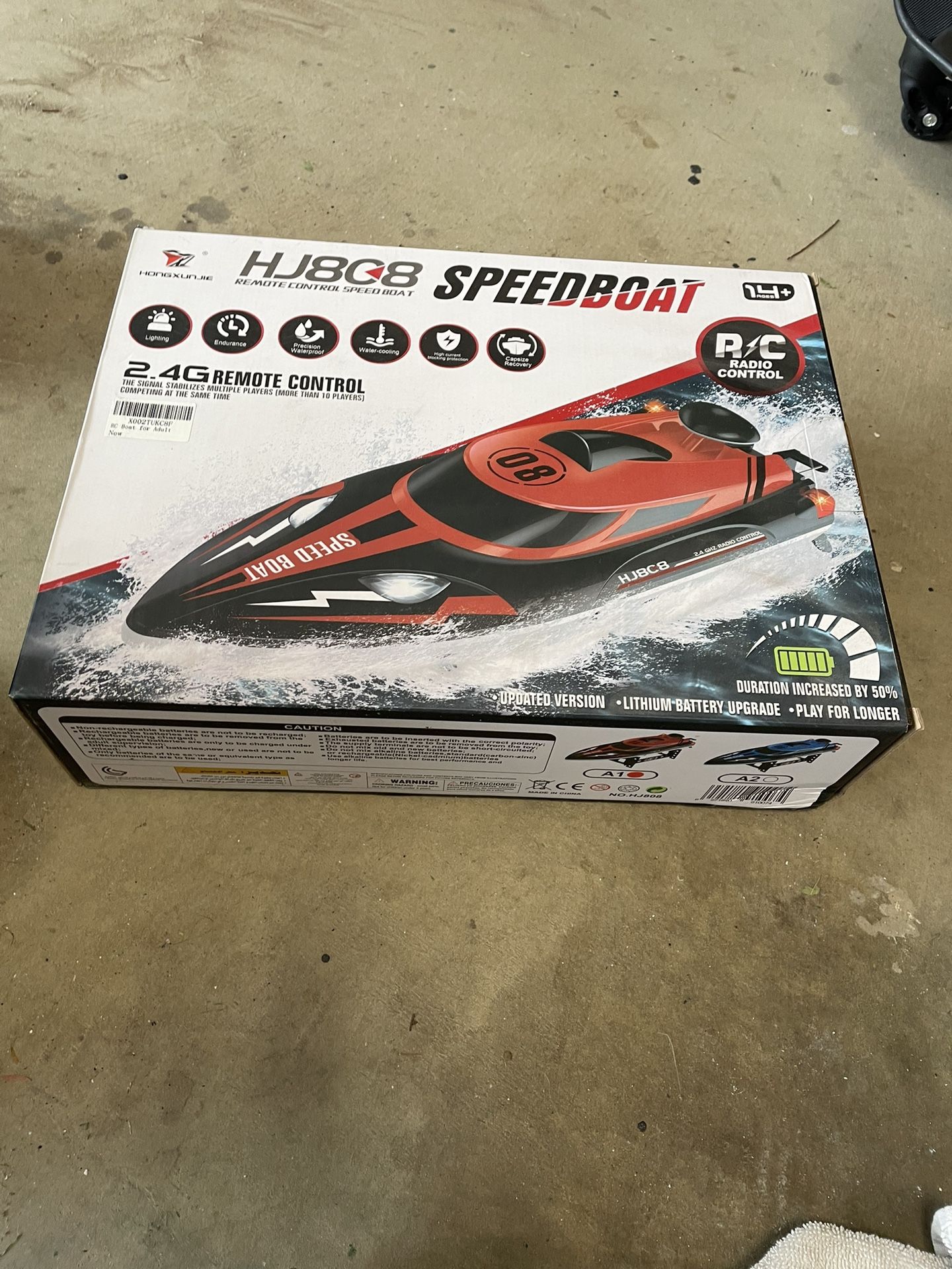 Remote Control Speed Boat New