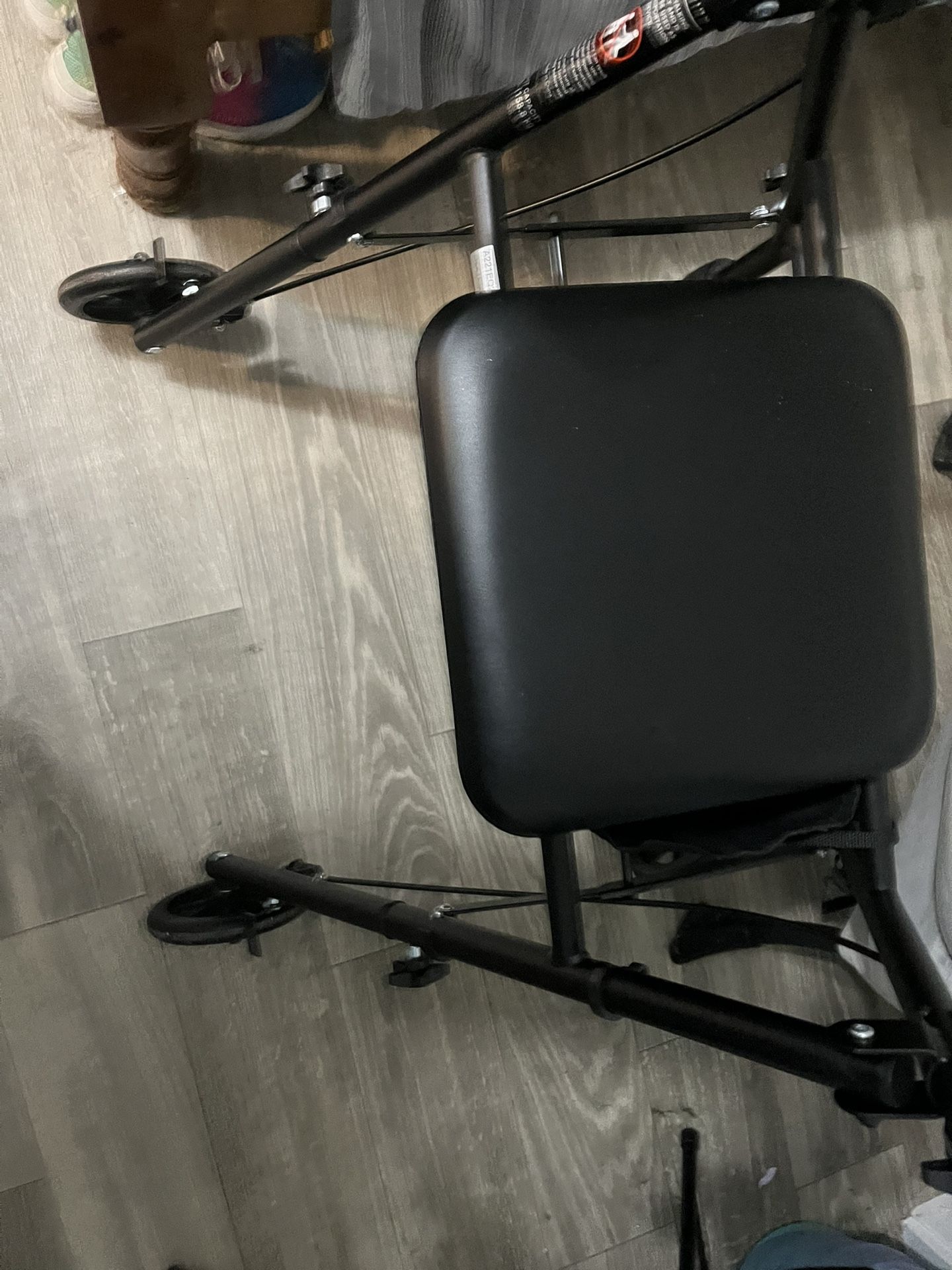 A Walker With Wheels