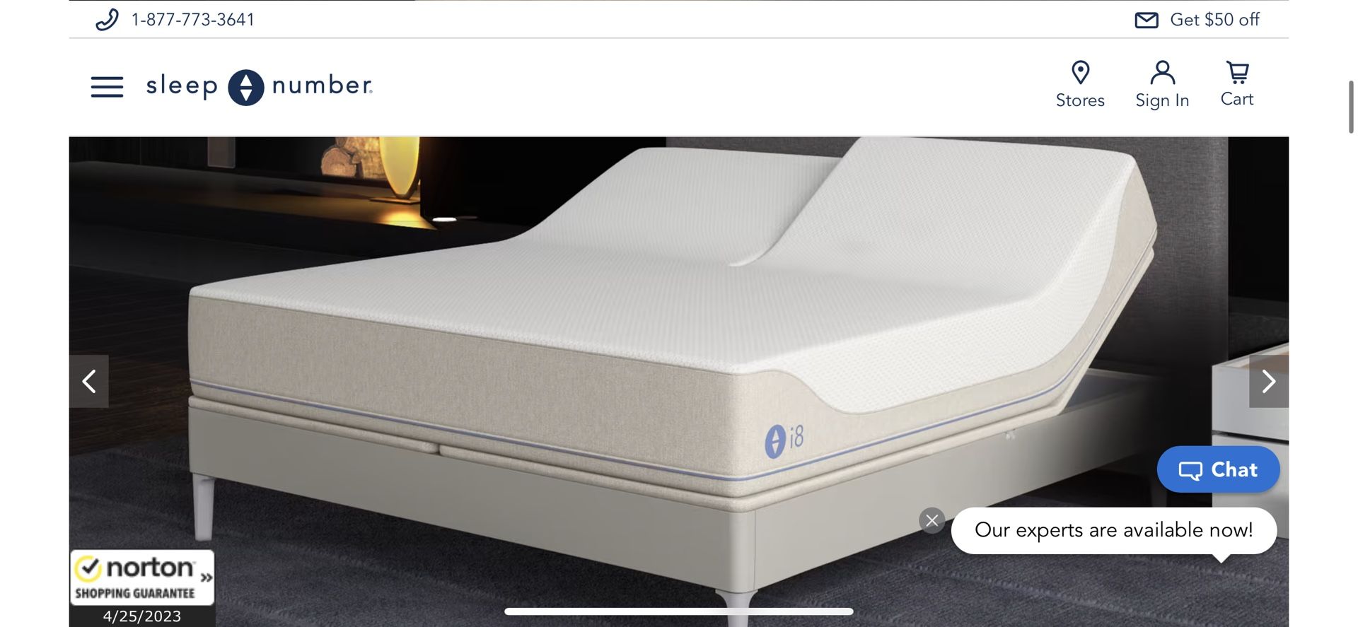 King i8 360 smart bed deals