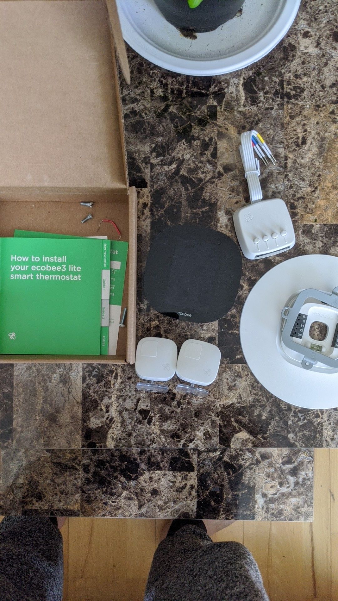 Ecobee3 Lite Thermostat and 2 Sensors