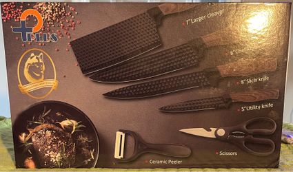 2 sets of Extra Sharp Kitchen Knives (Sets for $45 each)