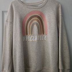 Mom Sweatshirt Large 