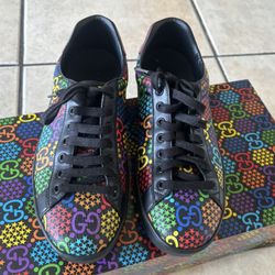 Gucci shoes 8.5 multi color 