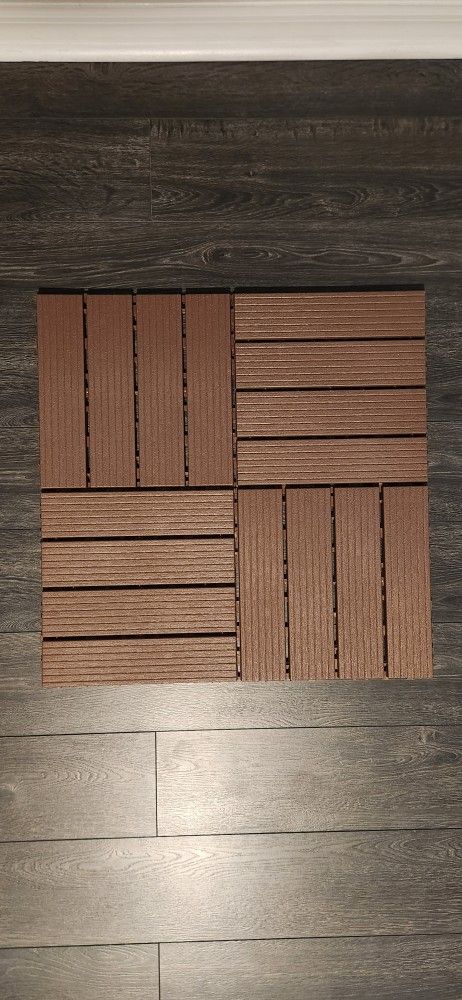 20 Interlocking Deck Tiles